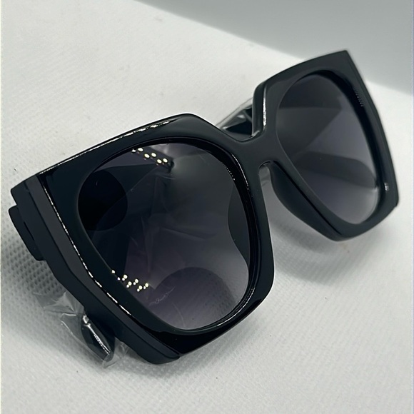 Cat Eye Women Sunglasses Retro Clear Gradient Shades UV400  Colorful Sun Glasses main image 5
